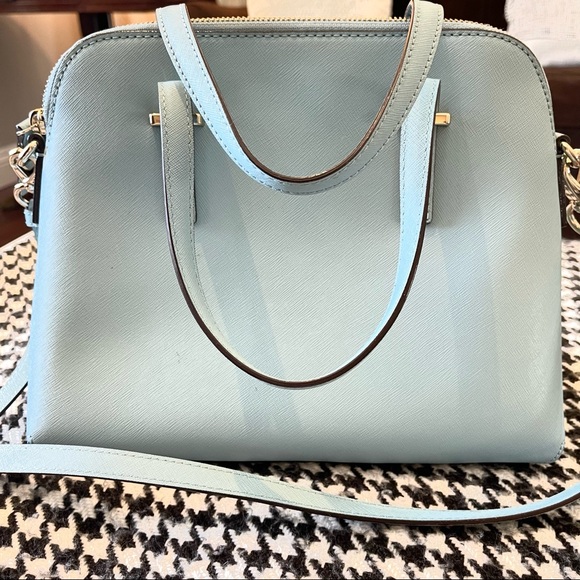 Kate Spade Light Blue Satchel Purse - Picture 2 of 3